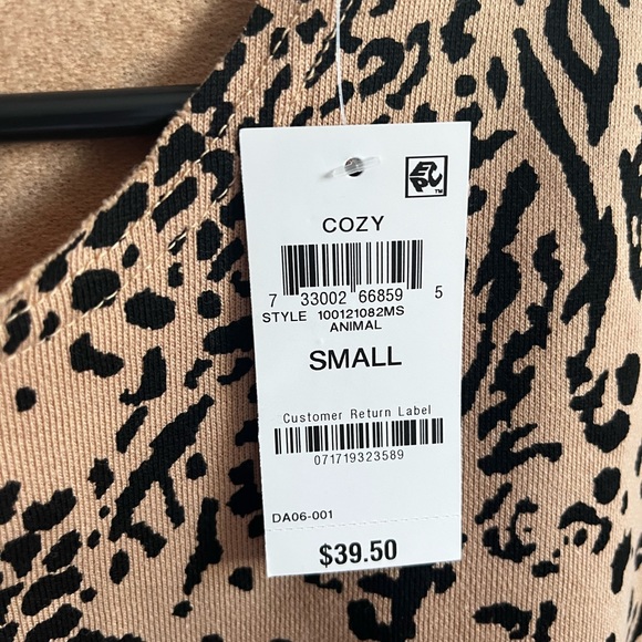 Oversized cheetah crew neck - Picture 4 of 5